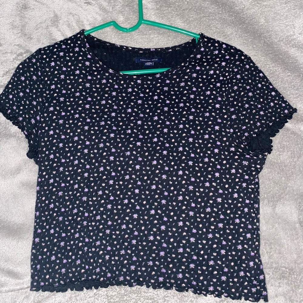 short sleeve flower shirt
